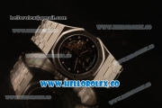 Audemars Piguet Royal Oak Skeleton Asia 2813 Automatic Steel Case with Skeleton Dial White Stick Markers and Steel Bracelet