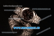 Vacheron Constantin Overseas Chrono Miyota 9015 Automatic Steel Case with Brown Dial and Steel Bracelet