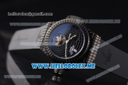 Hublot Big Bang Caviar Asia ST25 Automatic PVD Case with Black Dial and Black Rubber Strap