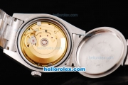 Rolex Air-King Oyster Perpetual Swiss ETA 2836 Automatic Movement Silver Case with White Dial and SS Strap