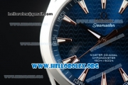 Omega Seamaster Aqua Terra 150M Clone Omega 8500 Automatic Stainless Steel Case/Bracelet with Blue Dial (YF)