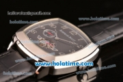 Audemars Piguet Tradition Asia ST22 Automatic Steel Case with Silver Arabic Numeral Markers and Black Dial