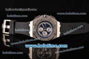 Audemars Piguet Royal Oak Offshore Chronograph Miyota OS10 Quartz Steel Case with Blue Dial and Stick Markers