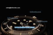 Rolex Sea-Dweller Pro-Hunter Rolex 3135 Automatic Movement PVD Case with Black Dial and Black Nylon Strap