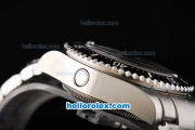 Rolex Sea-Dweller Rolex 3135 Movement Full Steel with Black Dial and Black Bezel -Super LumiNova