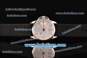 Chopard Mille Miglia Gran Turismo XL Miyota OS2035 Quartz Steel Case with Grey Dial and White Stick/Arabic Numeral Markers Chopard Mille Miglia Gran Turismo XL Miyota OS2035 Quartz Steel Case with Grey Dial and White Stick/Arabic Numeral Markers