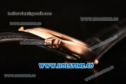 Vacheron Constantin Historiques American Asia Automatic Rose Gold Case with Black Dial and White Arabic Numeral Markers