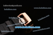 Richard Mille Tourbillon RM 057 Dragon Swiss ETA 2824 Automatic Rose Gold Case with Black Rubber Strap and Dragon Dial