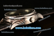 Patek Philippe Complications Asia R10-Tourbillon Automatic Steel Case with Black Dial and Silver Roman Numeral Markers