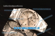 Audemars Piguet Royal Oak 41 4302 1:1 Clone White Dial Steel Case and Bracelet