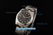 Rolex Air King Automatic Movement Full Steel with Black Dial and White Stick Markers