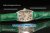 Franck Muller CINTREE CURVEX Diamond Bezel With Green Calfskin Strap Swiss Ronda 762 Quartz White Dial