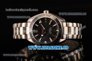Omega Seamaster Planet Ocean 600 M 007 Limited Edition Clone 8500 Automatic Steel Case with Black Ceramic Bezel and Stick Markers (KW)