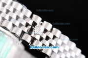 Rolex Datejust Oyster Perpetual with White Rolex Logo Dial