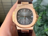 PPF V4 Nautilus top replica PP Patek Philippe 5711R rose gold belt watch