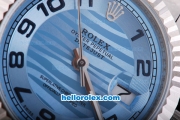 Rolex Datejust Automatic Movement with Blue Dial