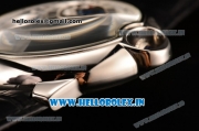 Cartier Ballon Bleu De Tourbillon Asia Automatic Steel Case with White Skeleton Dial and Black Leather Strap