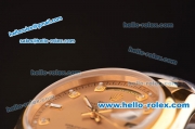 Rolex Day-Date Oyster Perpetual Automatic Full Gold with Diamond Marking