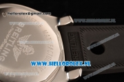 Breitling SuperOcean 2824 Auto Steel Case with Black Dial and Black Rubber Strap - 1:1 Origianl (GF)