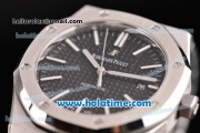 Audemars Piguet Royal Oak Best Edition Citizen 9015 Automatic Full Steel with Stick Markers and Black Dial (Z)