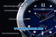Omega Seamaster Diver 300M Co-Axial Swiss ETA 2824 Automatic Steel Case with Ceramic Bezel and Blue Dial Stick Markers (BP)