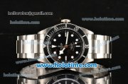 Tudor Heritage Black Bay Swiss ETA 2824 Automatic Steel Case/Bracelet with Black Dial and White Markers - 1:1 Original (ZF)