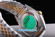 Rolex Day-Date Oyster Perpetual Automatic Two Tone with Gold Bezel and Diamond Marking