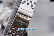 Breitling for Bentley Motors Automatic Movement Silver Case with Black Dial and SS Band