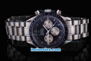 Omega Speedmaster U.S. Space Walk 40th Limited Edition Automatic with Black Dial and Bezel