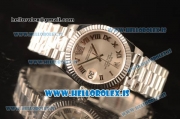 Rolex Datejust 31 Steel 2836 Auto With Steel Bracelet Sliver Dial Roman