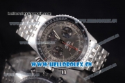 Breitling Navitimer 01 Swiss Valjoux 7750 Automatic Stainless Steel Case/Bracelet with Grey Dial and Stick/Arabic Numeral Markers