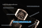 Richard Mille RM 038 Asia Automatic Steel Case with Skeleton Dial and Black Inner Bezel - Dot Markers