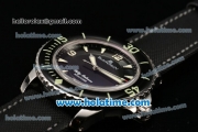 Blancpain Fifty Fathoms Swiss ETA 2836 Automatic Steel Case with Black Dial and Stick/Arabic Numeral Markers - 1:1 Original (ZF)