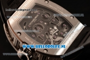 Richard Mille RM19-02 Tourbillon Fleur 9015 Auto Steel Case with Black Dial and Black Rubber Strap