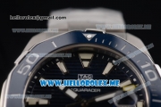 Tag Heuer Aquaracer Calibre 5 Swiss ETA 2824 Automatic Stainless Steel Case/Bracelet with Blue Dial and Stick Markers