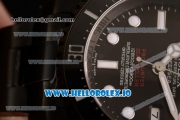 Rolex Sea-Dweller Clone Rolex 3135 Automatic PVD Case Black Dial With Dots Markers PVD Bracelet (BP)