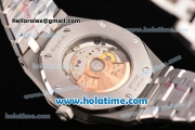 Audemars Piguet Royal Oak Best Edition Citizen 9015 Automatic Full Steel with Stick Markers and Black Dial (Z)