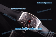 Franck Muller Casablanca Swiss ETA 2824 Automatic Steel Case with Black Dial and Numeral Markers - 1:1 Original