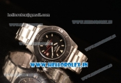 Breitling SuperOcean 44mm 2824 Auto Steel Case with Black Dial and Steel Bracelet Red Hands - 1:1 Origianl (GF)