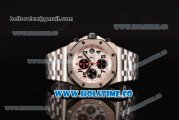 Audemars Piguet Royal Oak Offshore Panda Chrono Swiss Valjoux 7750-SHG Automatic Steel Case with White Dial and Black Numeral Markers - 1:1 Original (J12)