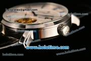 Vacheron Constantin Malte ST25 With Moonphase Automatic Steel Case with White Dial and Blue Markers