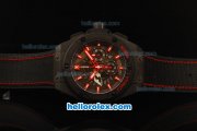 Hublot King Power F1 Monza Chronograph Swiss Valjoux 7750 Automatic Movement with Ceramic Case and Bezel