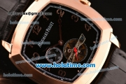 Audemars Piguet Tradition Asia ST22 Automatic Rose Gold Case with Arabic Numeral Markers and Black Dial