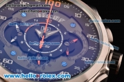 Tag Heuer SLR Chrono Miyota OS20 Quartz Steel Case with Black Dial and Arabic Numeral Markers