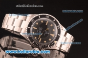 Rolex Submariner Rotor Self-Winding Swiss ETA 2836 Automatic Full Steel with Black Dial