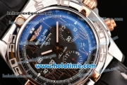 Breitling Chronomat B01 Chrono Swiss Valjoux 7750 Automatic Steel Case with Black Dial and Roman Numeral Markers