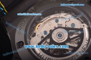 Hublot Big Bang Black Magic amfAR Swiss Valjoux 7750 Automatic Movement PVD Case with Black Dial