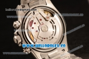 Rolex Daytona Chrono Swiss Valjoux 7750 Automatic Steel Case with White Dial and Steel Bracelet - 1:1 Origianl (AR)