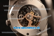 Audemars Piguet Royal Oak Skeleton Asia 2813 Automatic Steel Case with Skeleton Dial White Stick Markers and Steel Bracelet