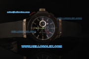 Hublot Big Bang Chronograph Quartz Movement PVD Case with Black Dial